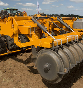 Photo of the Brock SuperTill 530 at Cereals 2016